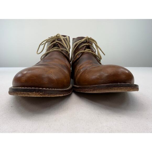 J Shoes Monarch Leather Chukka Boots Brown Handcrafted Leather Sole Mens 8 main image 8